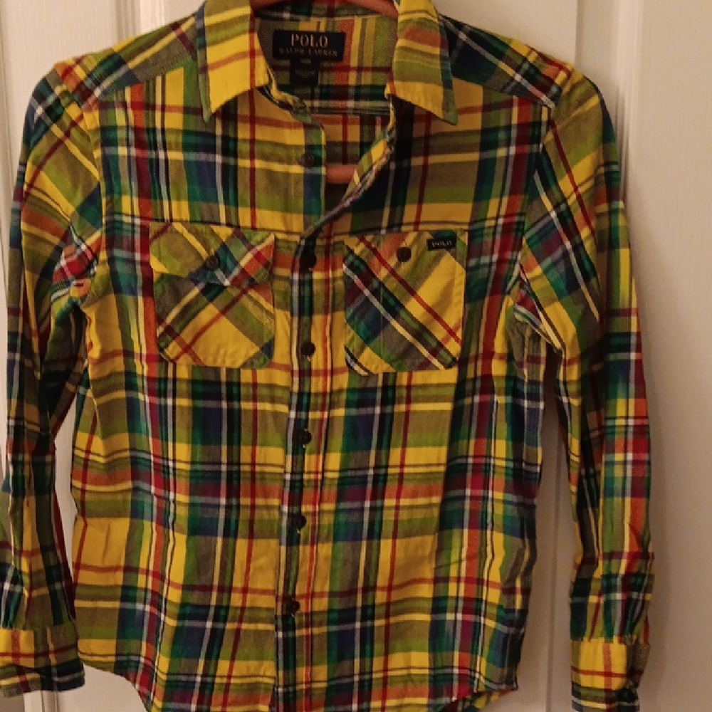 Polo by Ralph Lauren Men's Multicolor Plaid Shirt